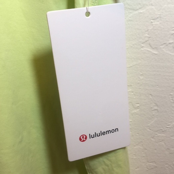 Lululemon NWT Tee Dress Light Green Size 6. - Picture 4 of 7